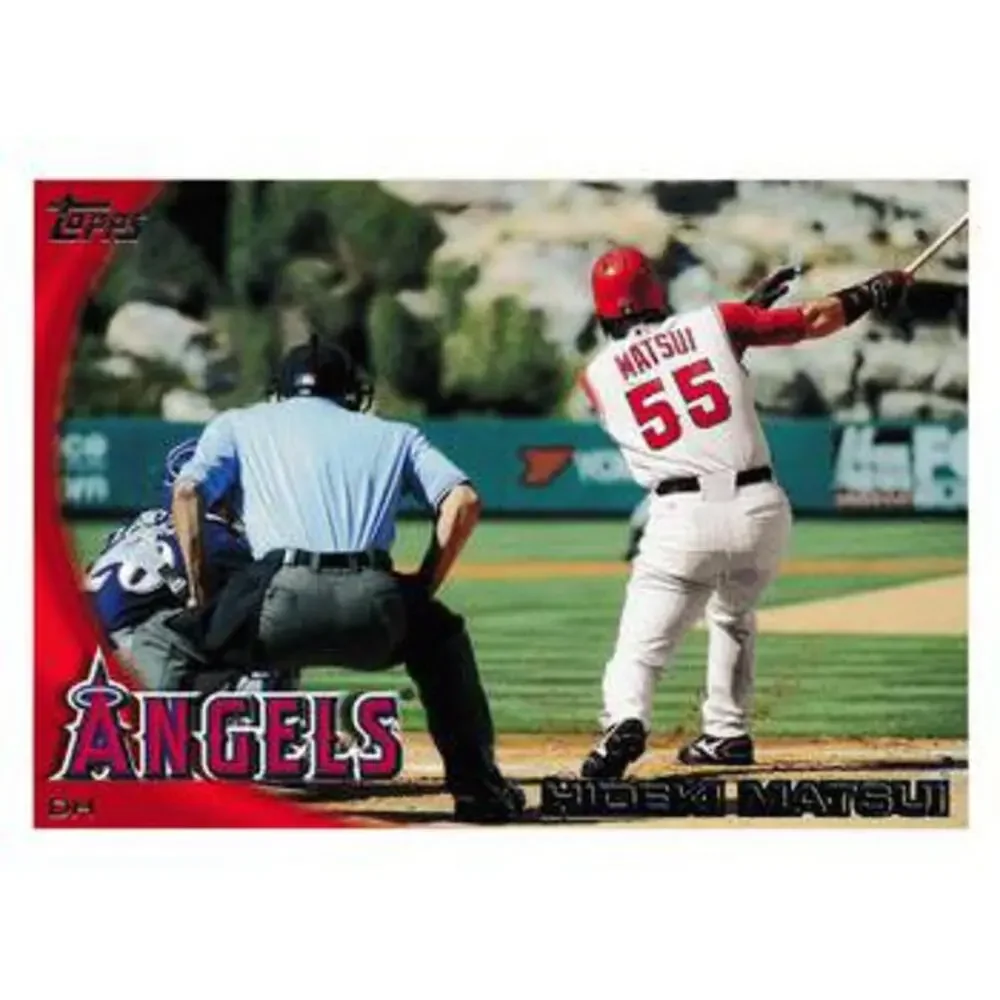 2010 Topps Update Hideki Matsui US-10 Los Angeles Angels
